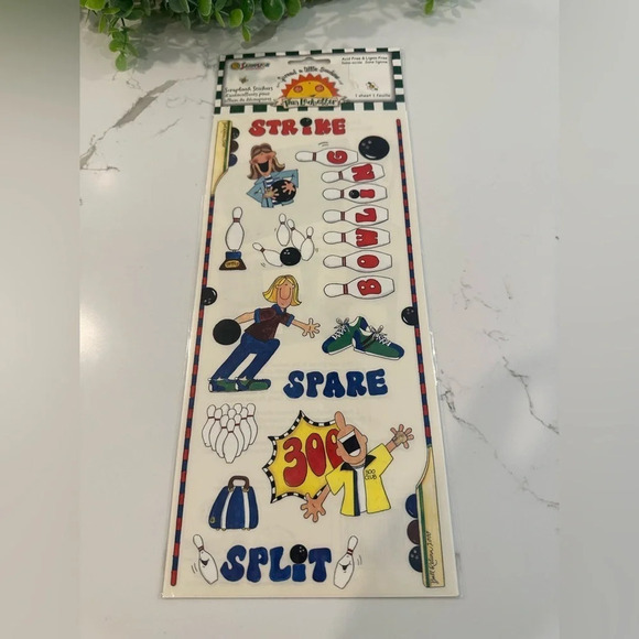 SandyLion Sticker Collection NIP - friends, bday, blues clues, baseball Y2K (9) - Picture 8 of 13